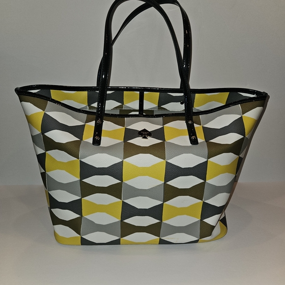 Kate Spade New York Abstract Signature Bow Harmony Tote - Picture 1 of 16